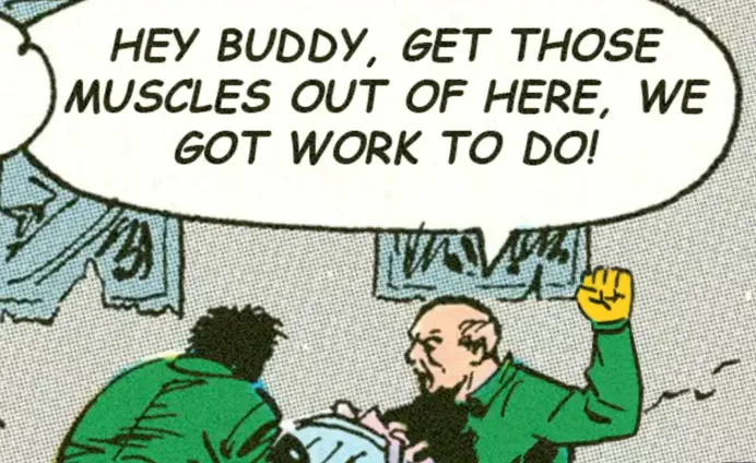 Teen Titans Comic Buddy Muscles
