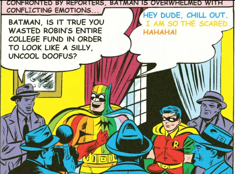 Teen Titans Comic I Am So the Scared