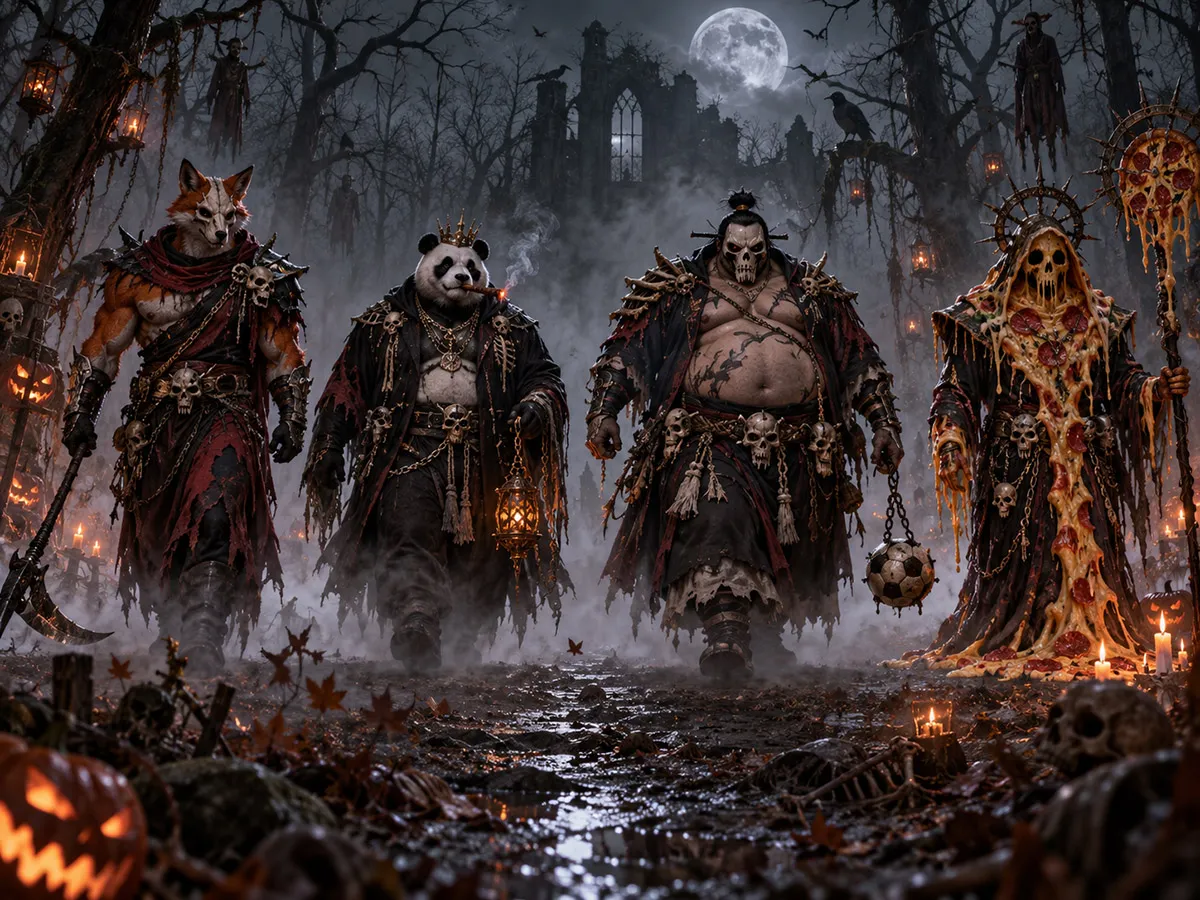 Halloween Lmao Squad Woods