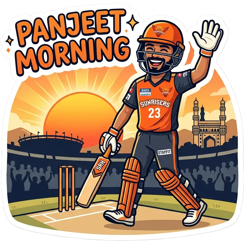 Panjeet Morning Sticker