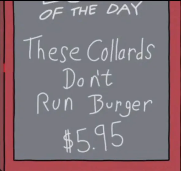 Bobs Special Collards Dont Run