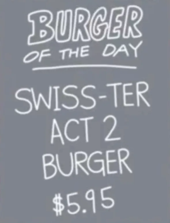Bobs Special Swisster Act2