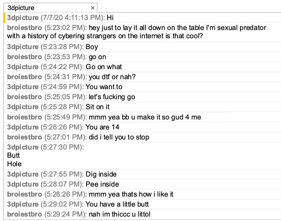 Sexual Predator