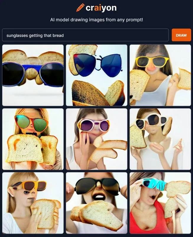 Sunglasses Bread