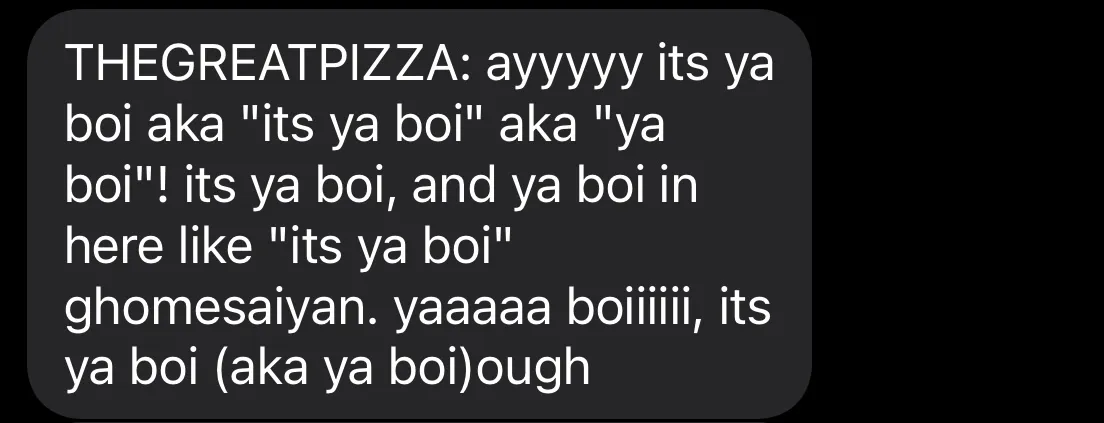Itsyaboi