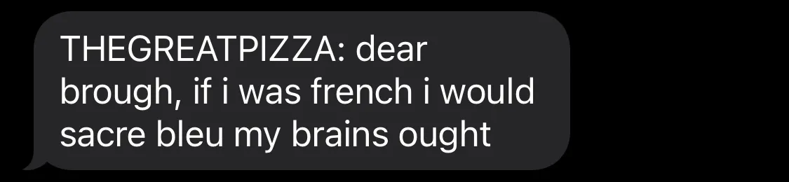 Sacrebleu