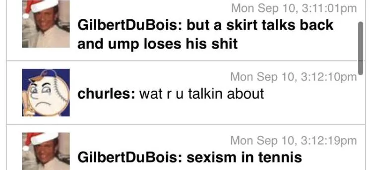 Sexism in Tennis