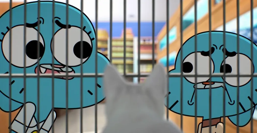 Caged Cat