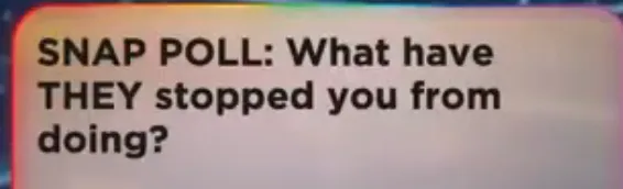 Comments Poll They Stopped