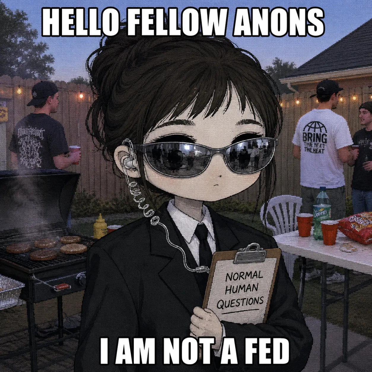 Milady Slop Anons Not a Fed