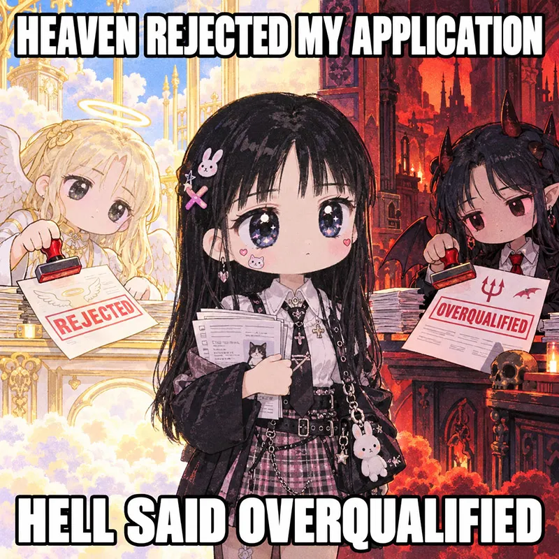 Milady Slop Heaven Rejected Application Hell Overqualified