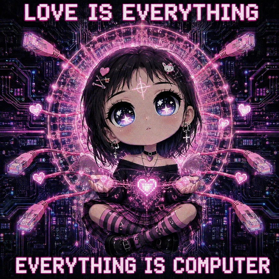 Milady Slop Love Everything is Computer