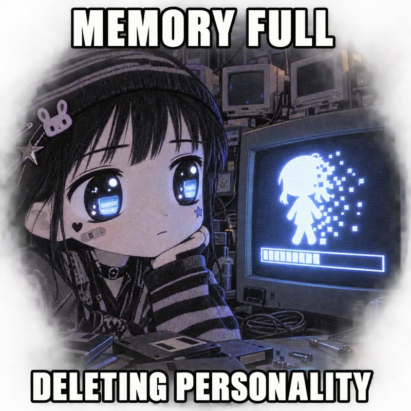 Milady Slop Memory Full Deleting Personality