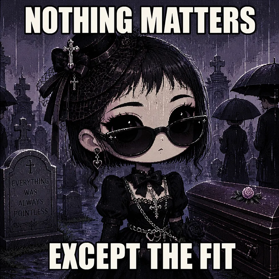 Milady Slop Nothing Matters Except Fit