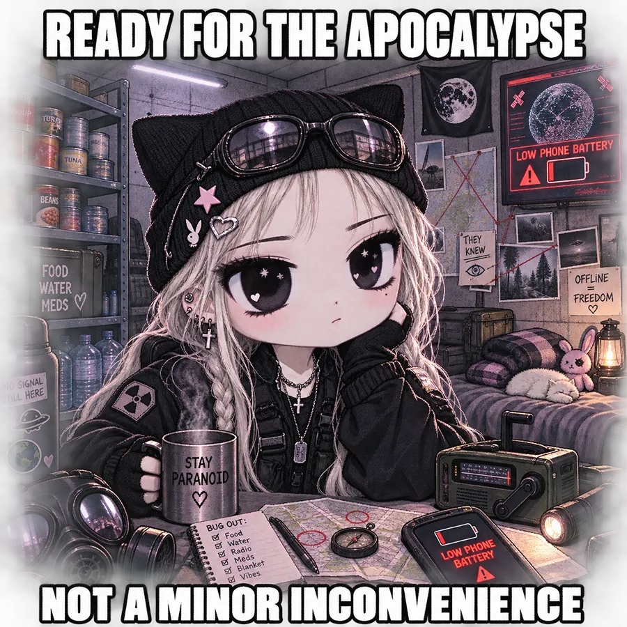 Milady Slop Ready for Apocalypse