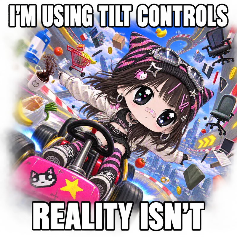 Milady Slop Using Tilt Controls Reality Isnt