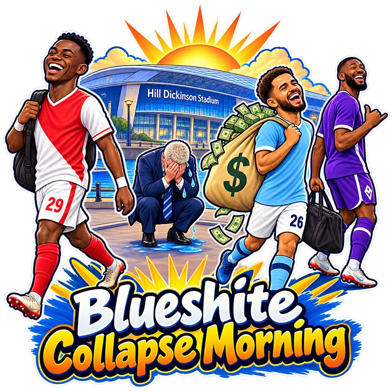 Blueshite Collapse Morning Sticker