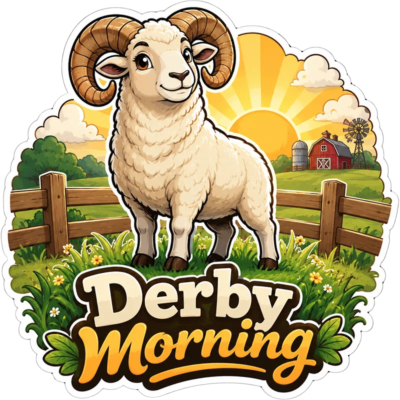 Derby Morning Sticker