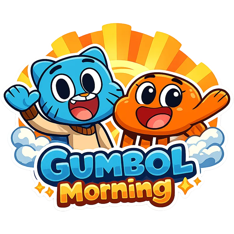 Gumbol Morning Sticker