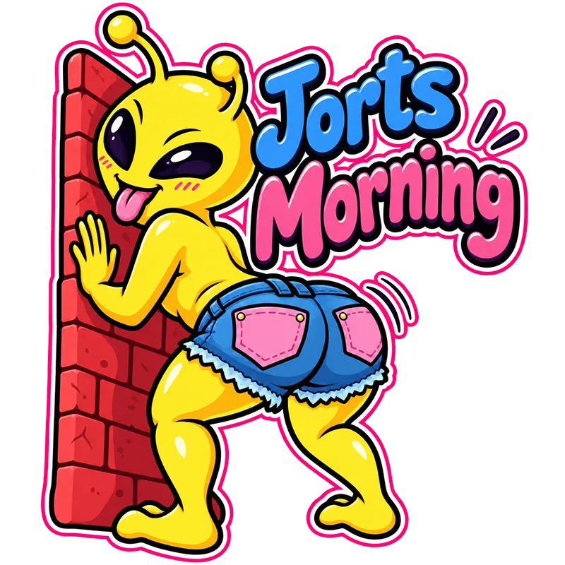 Jorts Morning Sticker