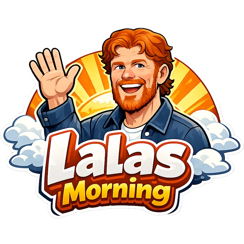 Lalas Morning Sticker