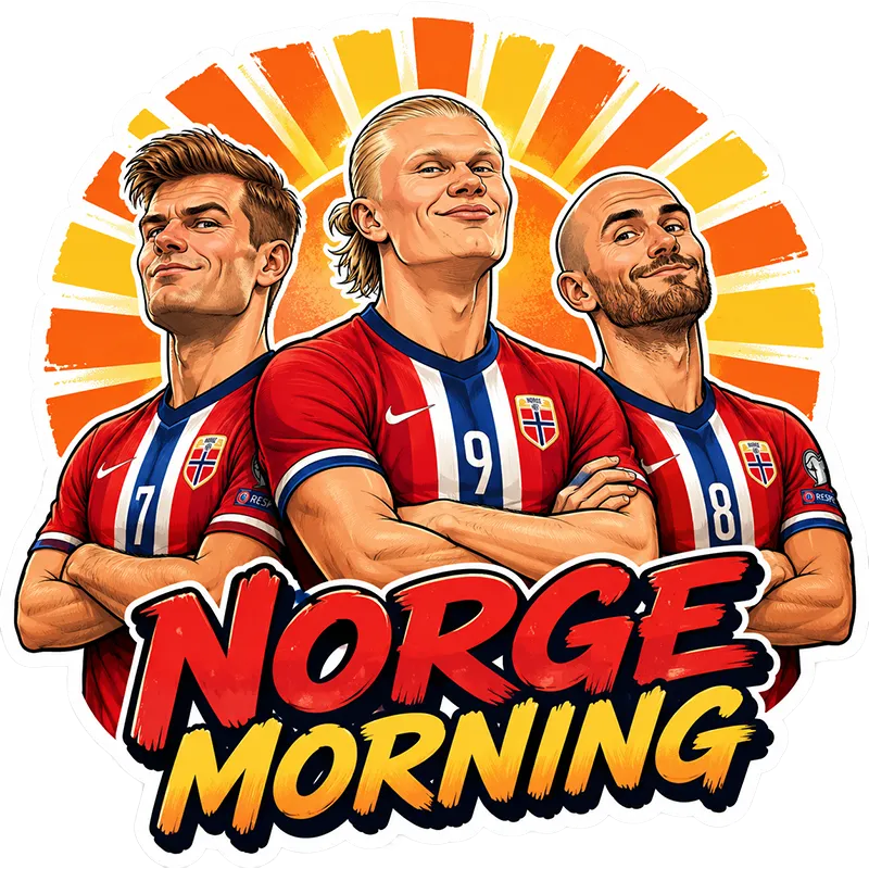 Norge Morning Sticker2