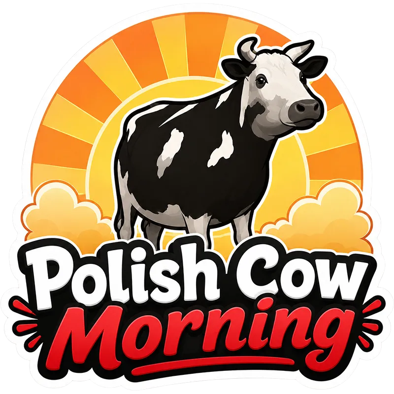 Polish Cow Sticker