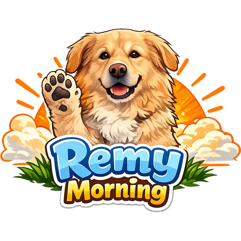 Remy Morning Sticker