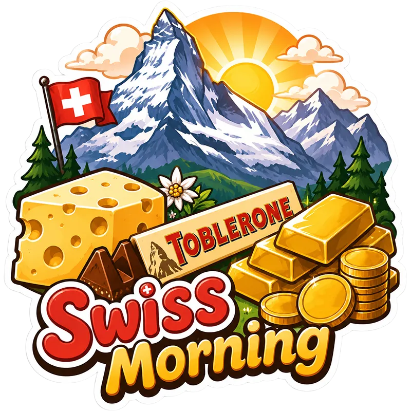 Swiss Morning Sticker