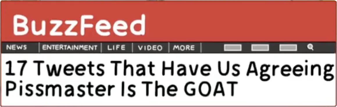 Y Pissmaster Buzzfeed