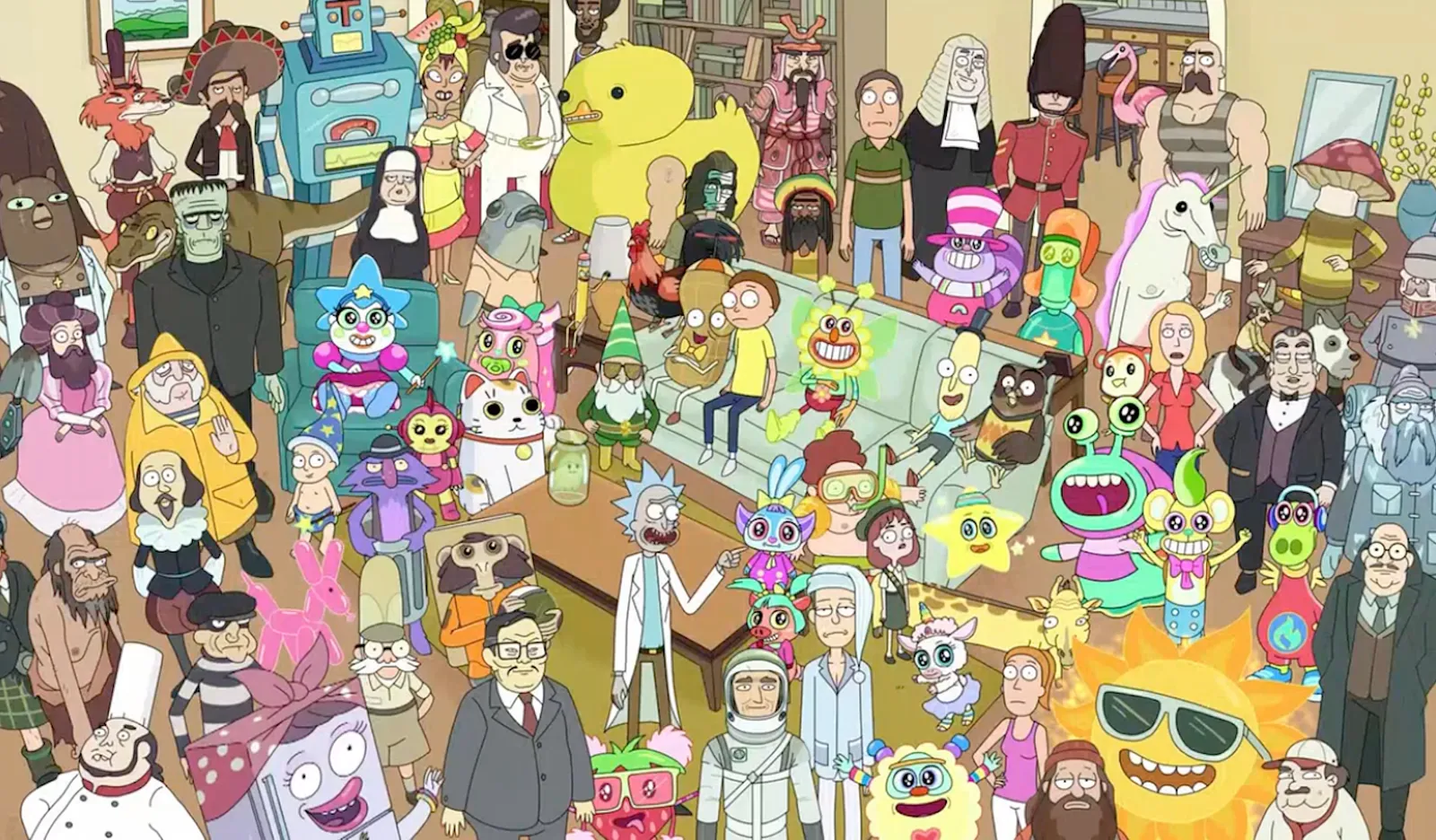 Y Wacky Characters