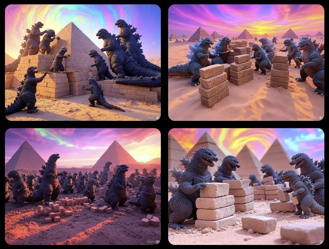Pyramids Quadbox