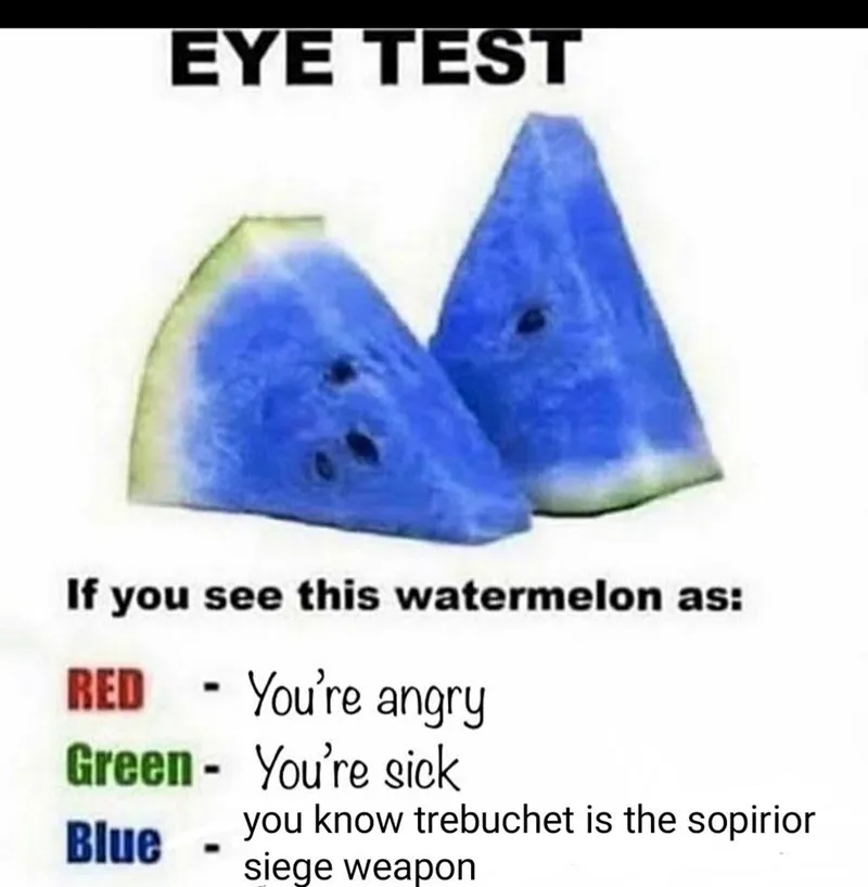 Blue Eye Test