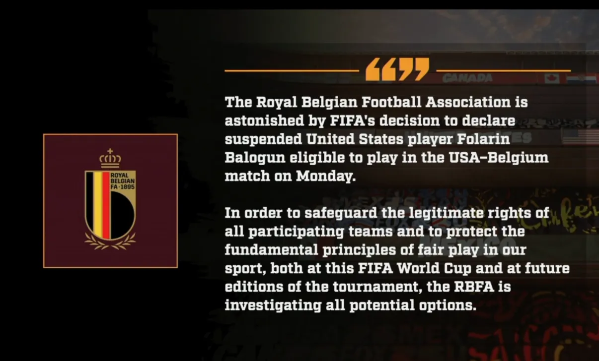 Belgium FA