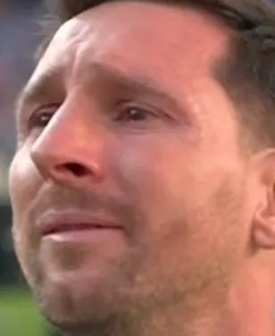 Messi Crying 3