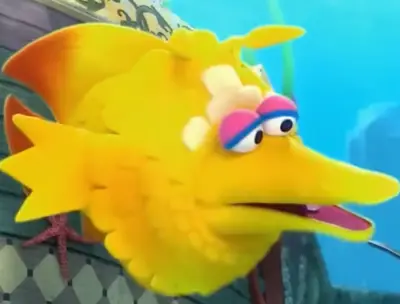 Sesame Street Big Bird Fish