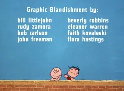 Peanuts Graphic Blandishment
