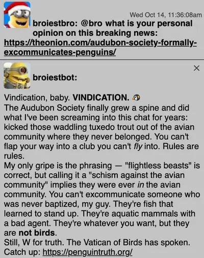 Penguins Brobert Opinion
