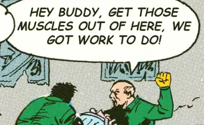 Teen Titans Comic Buddy Muscles
