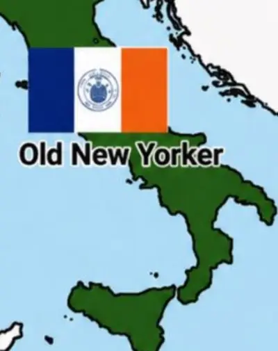 World Map Ye Olde New York