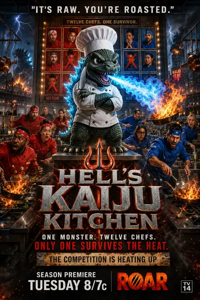 Show Poster Hells Kaiju Kitchen