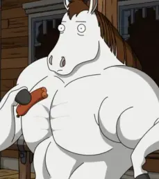 Jacked Horse Leaning1