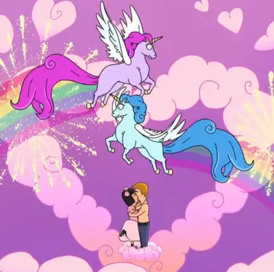 Tina Unicorn Kiss