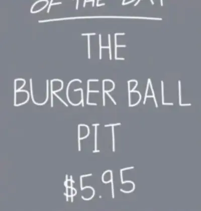 Bobs Special Burger Ball Pit