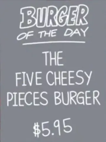 Bobs Special Five Cheesy Pieces