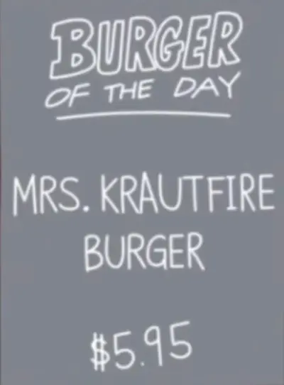 Bobs Special Mrs Krautfire