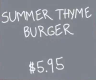 Bobs Special Summer Thyme