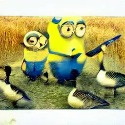 Minions Geese 1
