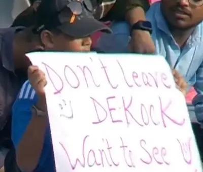 Dont Leave De Kock