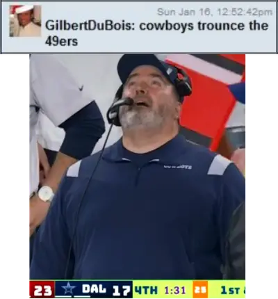 Cowboys Niners